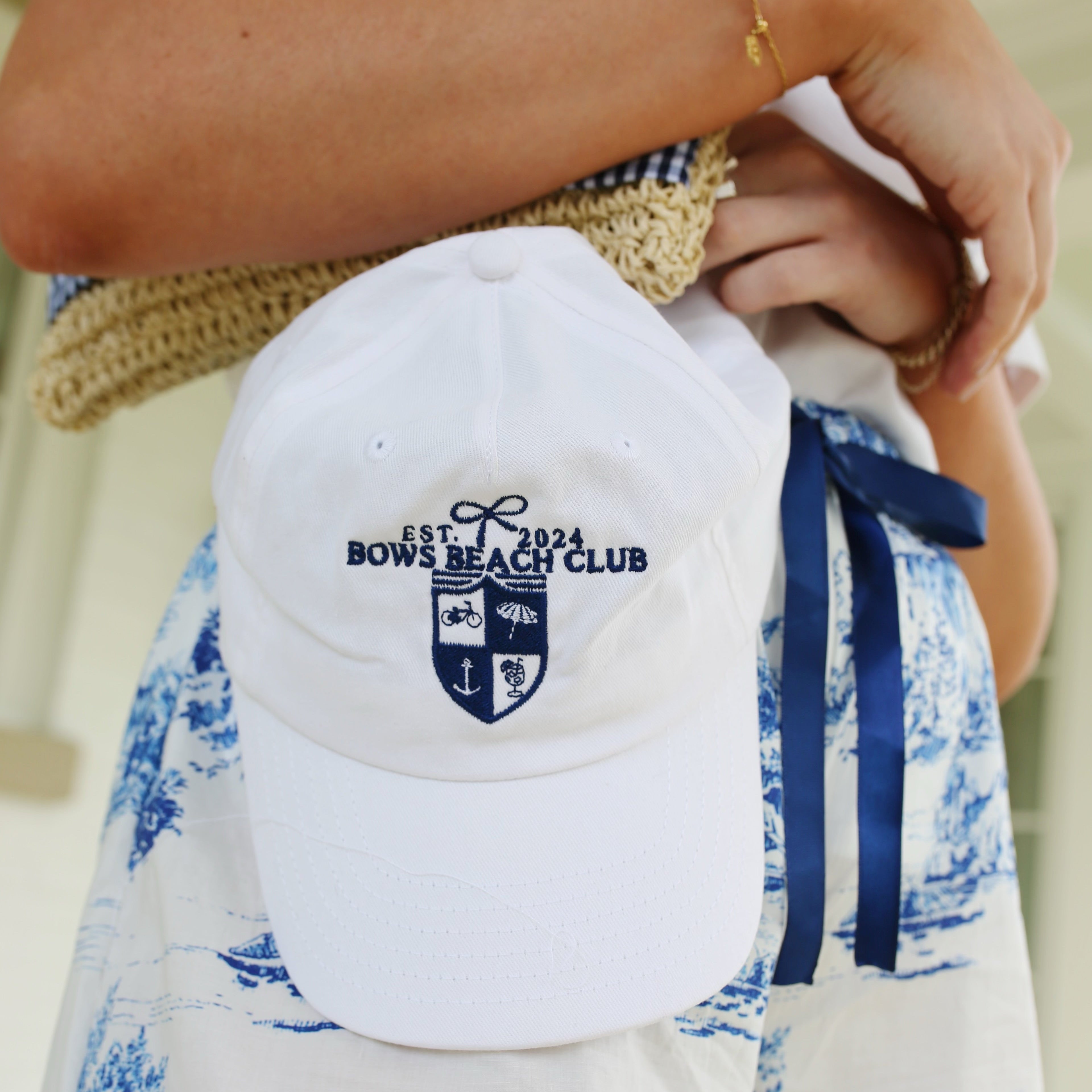 Chic Bow Cap ? Cute Mini Bow Embroidered Baseball Cap main image 2