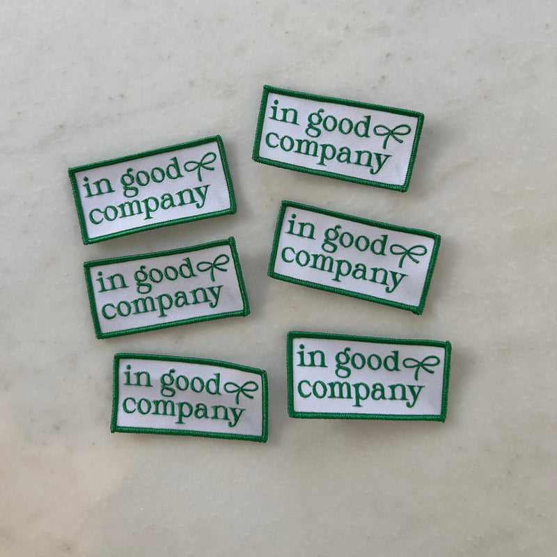 In Good Company Patch
