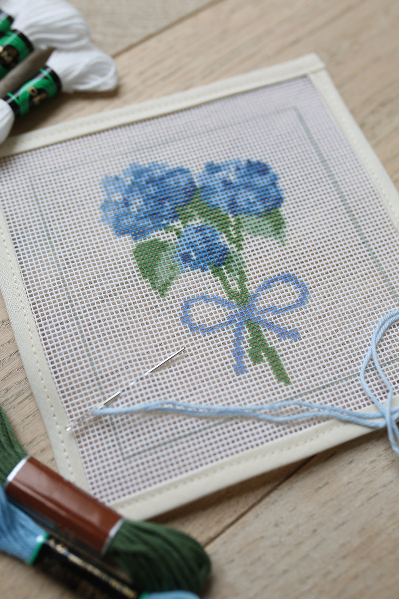 Hydrangea Needlepoint kit