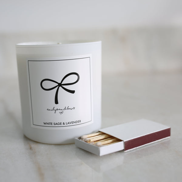 Classic Bow Scented Candle