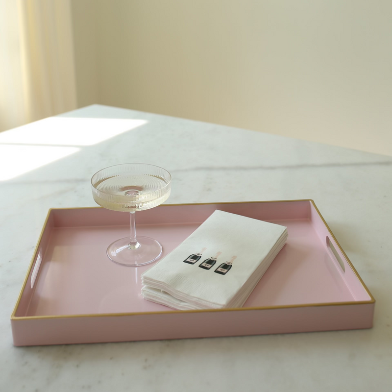 Champagne Bottle Guest Napkins