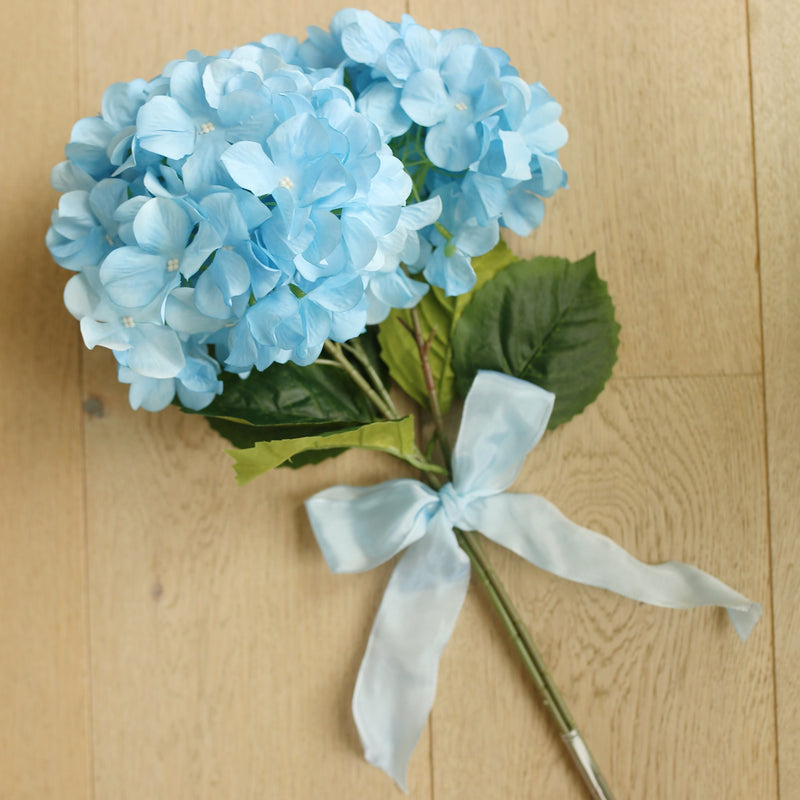 Hydrangea Faux Bouquet of Three