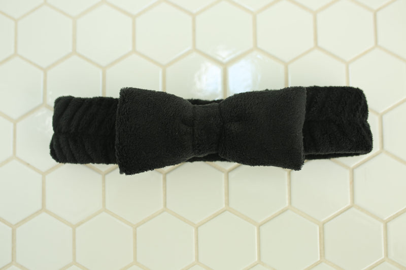 Plush Bow Headband