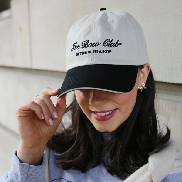 The Bow Club Two-Tone Hat