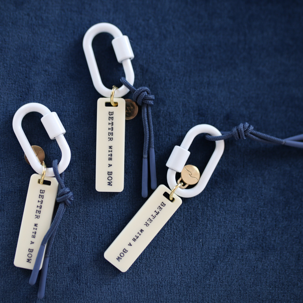 Bag Charm - Better with a Bow