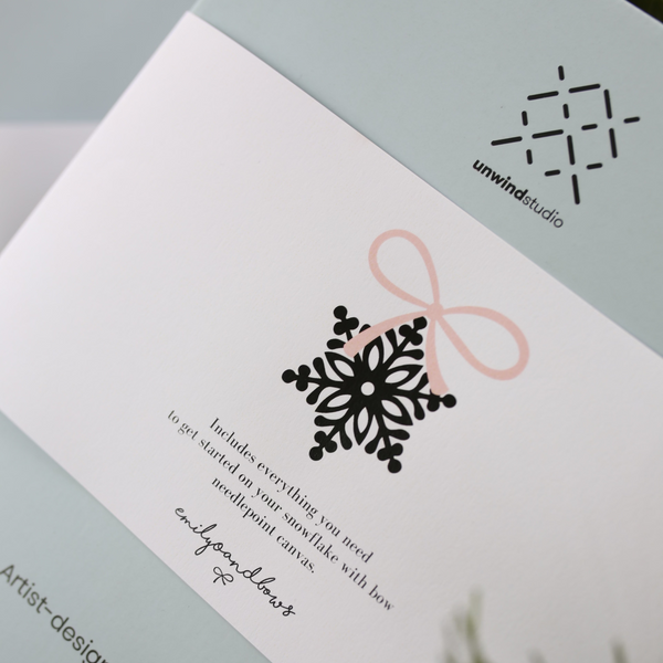 Snowflake Needlepoint Kit