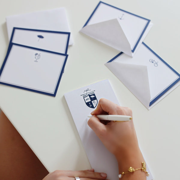 Bows Beach Club Notecard Set
