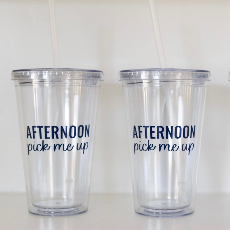 Afternoon Pick Me Up Tumbler