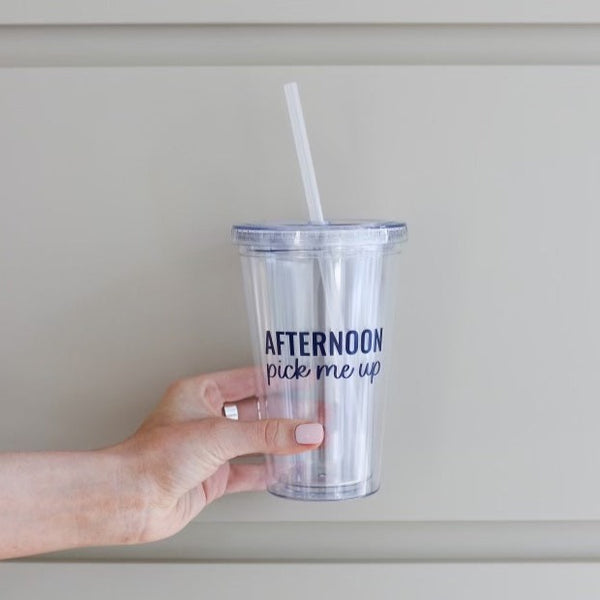 Afternoon Pick Me Up Tumbler
